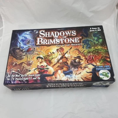Shadows Of Brimstone City Of The Ancients Old West juego de mesa de terror incompleto  Foto 1 de 4