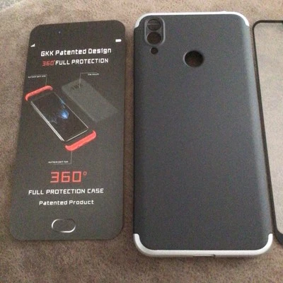 Funda rígida trasera de protección completa GKK 360 para Huawei Honor 8C Foto 1 de 4