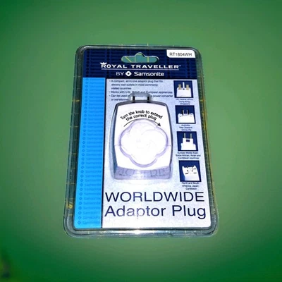 Enchufe adaptador Royal Traveller RT1804WH de Samsonite Worldwide  Foto 1 de 2