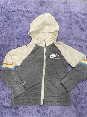 Nike Sportswear Heritage Big Kids' (Girls') Full-Zip Hoodie, CU8293, Large - Image 1 of 4