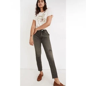 Jean Madewell The Perfect Vintage en lavado Cosner: edición Knee-Rip talla 26 - Imagen 1 de 8