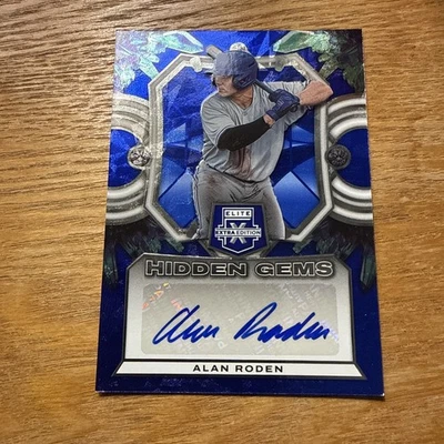 ALAN RODEN 2023 Panini Elite Extra Hidden Gems Auto - Image 1 of 2