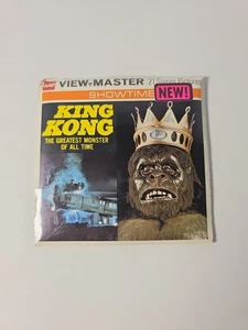 KING KONG View-Master 3 Reel Packet B392 - 1976 NEW UNOPENED - Picture 1 of 11