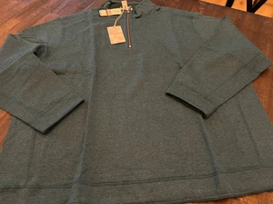 NWT - TOMMY BAHAMA Half Zip Sweatshirt - REVERSIBLE - Flip Coast (3XLB) - Picture 1 of 6