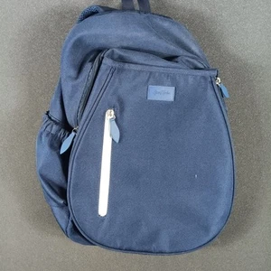 Ame & Lulu Damen Game On Tennis Pickleball Rucksack blau vertikale Aufbewahrung - Bild 1 von 8