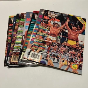 Vintage 1990 91 92 Lot of 8 WWF Hulk Hogan Wrestling Magazine Collection Hulkamania - Bild 1 von 17