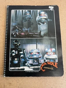 VTG BLACK HOLE Notebook MEAD 1979 Walt Disney College Ruled 70 Sheets - Picture 1 of 3