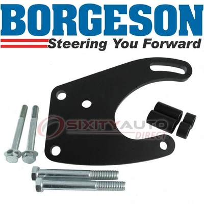Borgeson Power Steering Pump Bracket for 1968-1977 Ford Bronco 4.7L 5.0L V8 mo Foto 1 de 4