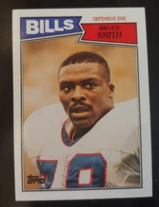 π1987 Topps Bruce Smith Buffalo Bills Defensive End football Card 369 π - Picture 1 of 2