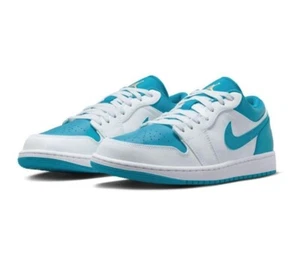 Air Jordan 1 Low 'Aquatone' 553558-174 size 12 - Picture 1 of 9