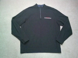 Houston Texans Reversible Pullover Sweater Mens Large Tommy Bahama Football - Picture 1 of 11