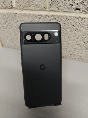 Google Pixel 8 Pro GC3VE Black Full Housing Rear Chassis Glass Back Cover Part - Image 1 of 2