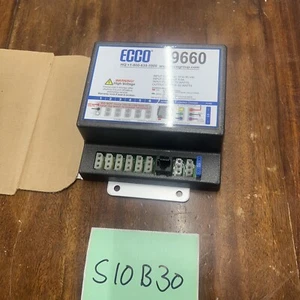 ECCO 9660 POWER SUPPLY 6 HEAD REMOTE 10-30VDC 5.5A 70W Flash Controller Box - Picture 1 of 3