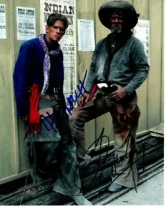 LÁPIDA firmada autografiada 8x10 de STEPHEN LANG y THOMAS HADEN IGLESIA - Imagen 1 de 1