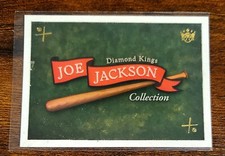 2019 Panini Diamond Kings Baseball Joe Jackson Collection Holo Gold #5