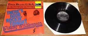JIMMY WITHERSPOON ~ THERE'S GOOD ROCKIN' TONIGHT ~ UK FONTANA BLUES LP 1964 - Picture 1 of 8