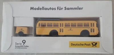Brekina 1/87 Deutsche-Post-Set Serie 9 Nr. 013563 , come nuovo - Immagine 1 di 3