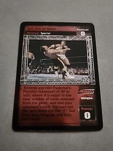RAW DEAL Comic Images GET OUT OF HERE! FOIL - Picture 1 of 2
