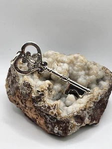 Colgante de plata de ley, plata maciza, diseño de llave esqueleto, nuevo, regalo fianza grande - Imagen 1 de 8