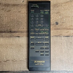 Telecomando originale OEM Fisher RVR-7300 VCR/TV RT6130987204 FVH7315 FVH7300 - Foto 1 di 5