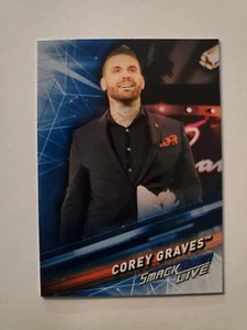 2019 Topps WWE SmackDown Live Commentator 〜 #18 COREY GRAVES - Picture 1 of 2