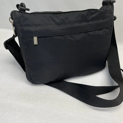 Equipaje de Lona Grande Eddie Bauer Stowaway Negro Embalable con Correa para el Hombro Foto 1 de 4