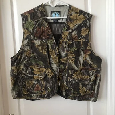 Master Sportsman 100% Cotton 2XL Camoflage HuntingVest  #323 - Image 1 of 4
