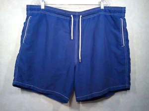 Bugatchi Uomo Beach Shorts Herren XL blau Mesh gefüttert Kordelzug Badehose - Bild 1 von 8