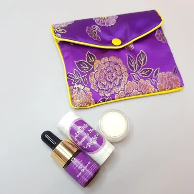 HIRAANI'S HENNA Natural Handmade Henna Cones Aftercare Kit Gift Pouch Mehndi Tattoo Aftercare