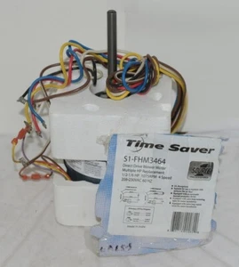 Source 1 FHM3464 Direct Drive Blower Motor Multiple HP 4 Speed - Picture 1 of 9