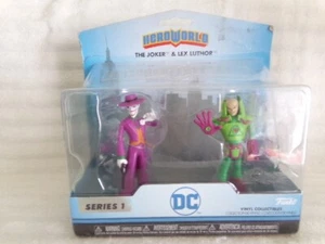 Funko HeroWorld Hero World Series 1 Joker & Lex Luthor Set Bersaglio Ecc. - Foto 1 di 5