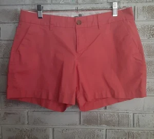 Old Navy sz 6 Flat Front Chino Shorts Summer Fun - Picture 1 of 5