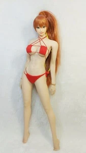 1:6 Scale Red Female Underwear Bikini Set For 12" Phicen Hottoys Body Doll Toy - Picture 1 of 5