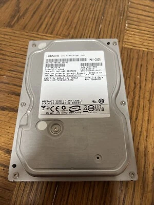 Hitachi 320GB 3.5" Internal HDD 7200RPM HDT721032SLA380 - Image 1 of 4
