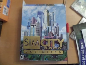 SimCity 3000 Unlimited PC\CD Big Box + Big Spiral Manual & Install Guide Win 98 - Picture 1 of 16