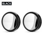 2Pcs 360 Degree Adjustable Blind Spot Mirror Car Auxiliary Rearview Convex Mirro