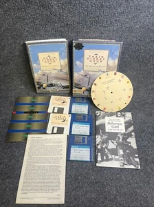 Their Finest Hour 1989 LucasFilm Amiga Big Box - Complete - Non-Original Disks! - Picture 1 of 9