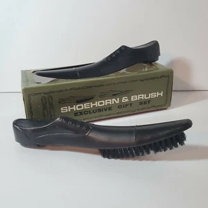 Juego de regalo exclusivo de cuerno y cepillo vintage con caja zapatos de vestir para hombre - Imagen 1 de 8
