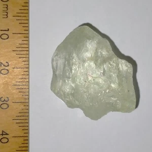 Aquamarine facet rough natural 12mm thick crystal gemstone Nigeria Video 44.1ct - Picture 1 of 7