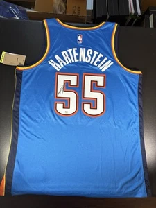 Isaiah Hartenstein Signed Autographed Okc Thunder Jersey NBA Psa Coa Champs - Picture 1 of 23