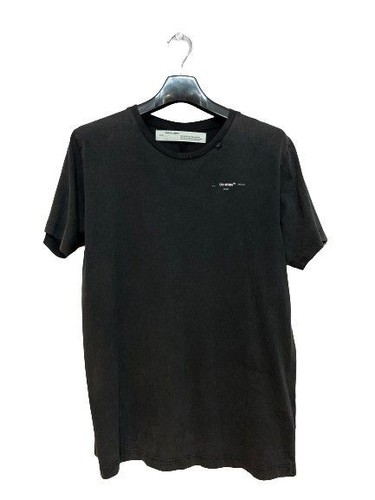 OFF WHITE T shirt donna manica corta ricamata bianco sporco 25458363