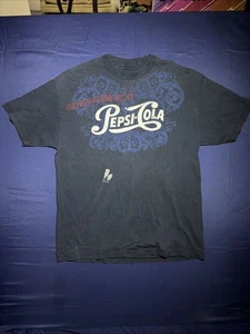 Vintage Pepsi Cola Y2K Style Hemd dunkelblau Größe XL?  - Bild 1 von 12