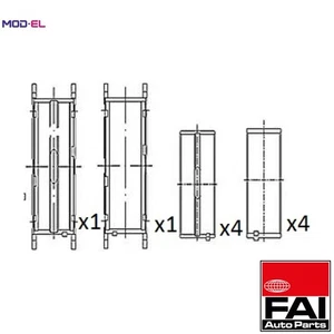 CRANKSHAFT BEARING BM1055-STD STD FOR OM 651.901 1.8L OM651.911/912/916 2.1L - Picture 1 of 10