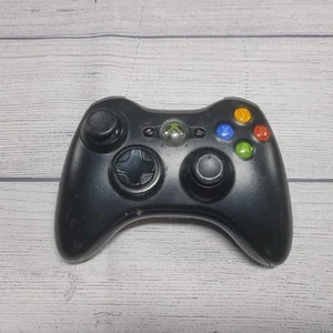 Controlador inalámbrico Microsoft Xbox 360 OEM negro para piezas/reparación ¡ENVÍO GRATUITO! - Imagen 1 de 4