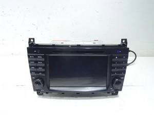 2008 MERCEDES BENZ C CLASS C204 SAT NAV UNIT Satellite Navigation Head Unit - Picture 1 of 7