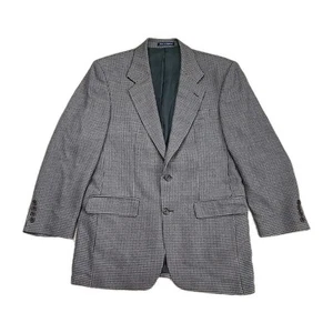Abrigo deportivo de lana blazer beige pata de gallo para hombre de hoy talla 38 R preppy - Imagen 1 de 11