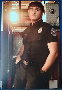 MICHAEL PROVOST in 911: NASHVILLE TV Series 8X12 Tin Sign Firefighter Sexy Actor - Picture 1 of 2