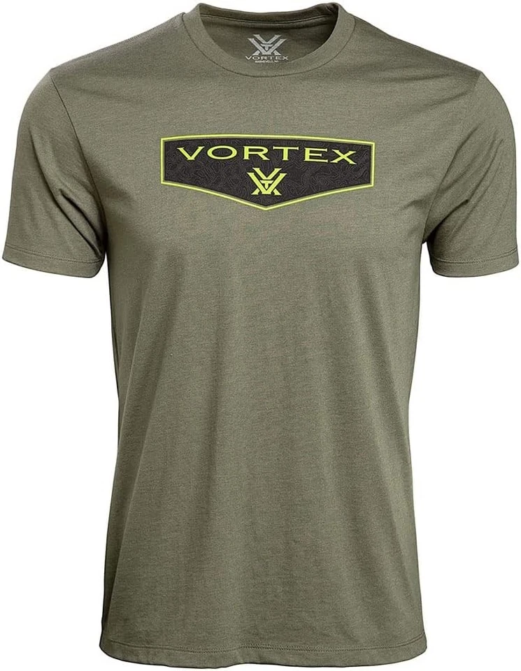 Vortex Shield Short Sleeve T-Shirt-Green-XL