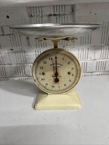 WayMaster Vintage Waage House Hold 14 Pfund x 1 Unzen Waage Gewicht Made in England - Bild 1 von 13