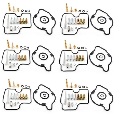 6 juegos kits de reparación de carburador de goma para Honda GL1500G/CD GL1500CT Valkyrie 1500 Foto 1 de 4